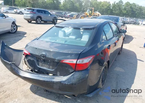 2015 Toyota Corolla Le из США, поврежденный, VIN 2T1BURHE0FC297965